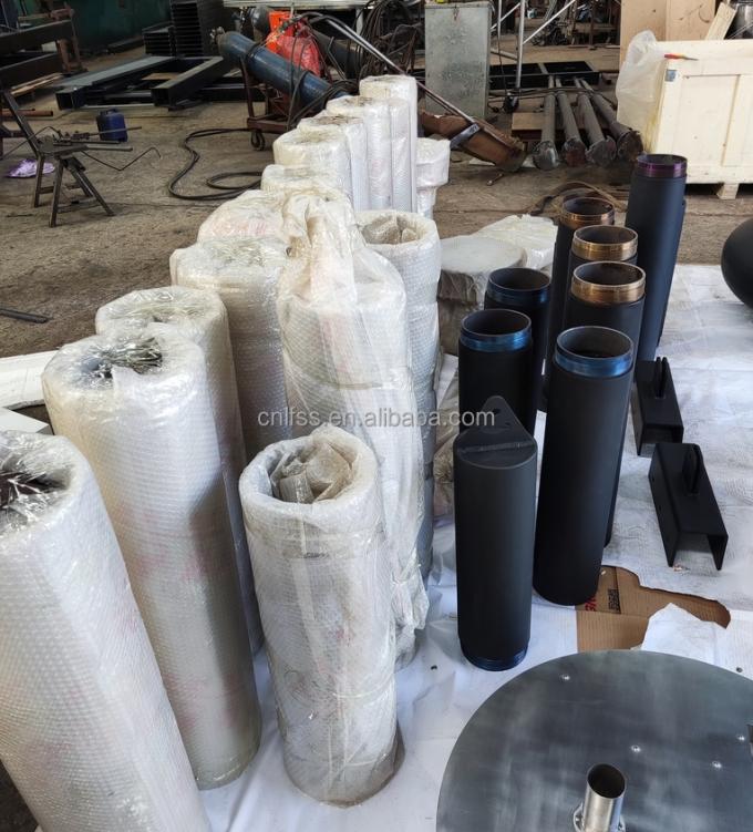 Τεφερίκιο Ατσάλι από άνθρακα Στρογγυλό τραπέζι Ευρωπαικό στυλ Λούξυ έπιπλα υψηλής ποιότητας Μαύρο σύγχρονο γυαλί Τέχνη περιστροφής 7