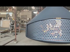 Ευρώπη που κρεμά την ξύλινη καίγοντας διακοσμητική κρεμασμένη από το ταβάνι εστία σομπών