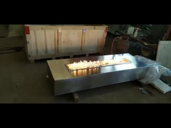 Πολλών χρήσεων υπαίθριος ορθογώνιος πίνακας κοιλωμάτων πυρκαγιάς ανοξείδωτου 304 για το κατώφλι