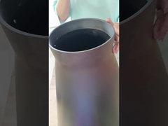 Στρογγυλό Τραπέζι Γυαλί Τέχνη περιστρεφόμενο τζάκι