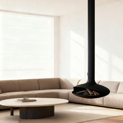 fireplace indoor luxury indoor fireplace rotating spherical fireplace suspended wood burning stove
